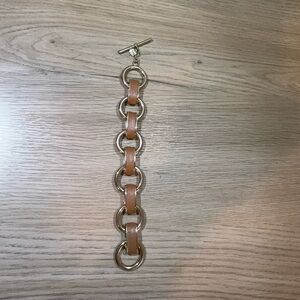 Leather design bracelet - banana republic
